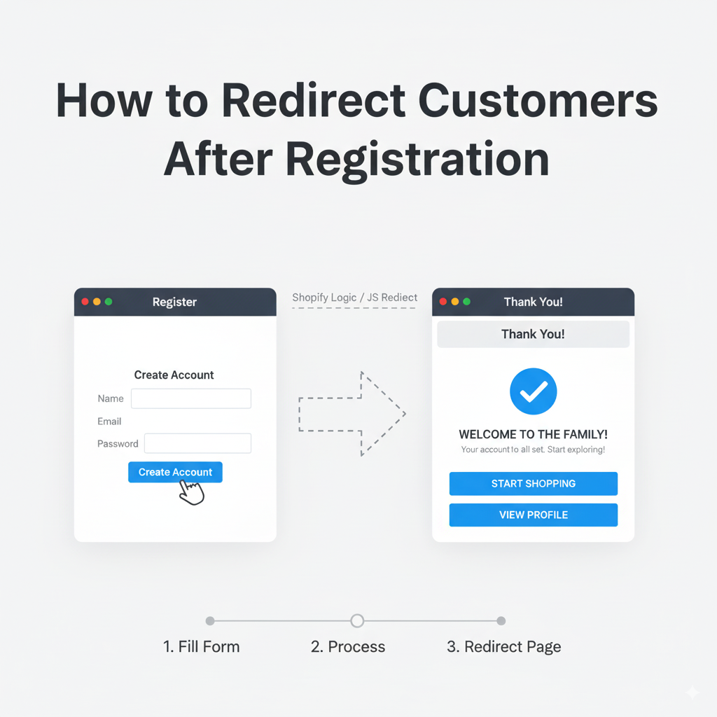 How to Redirect Customers After Registration to a Specific Page in Shopify