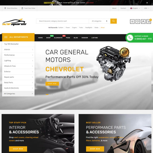 Accessories Shop - Zilancer LLC - Shopify Development Services Agency