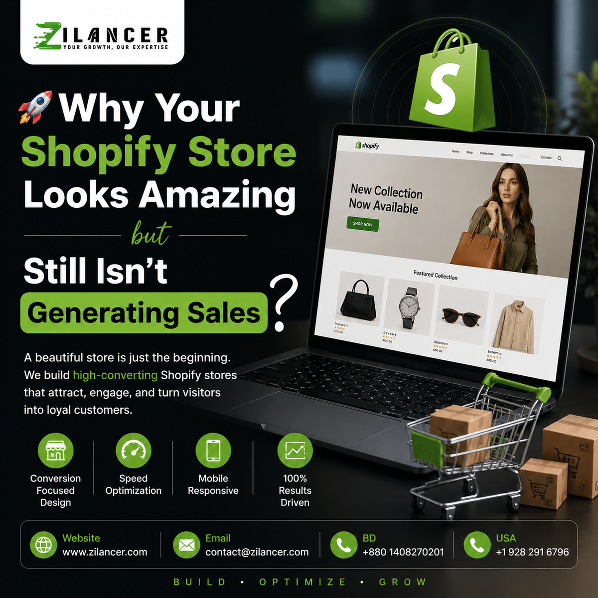 Why Your Shopify Store Looks Good but Still Doesn’t Sell