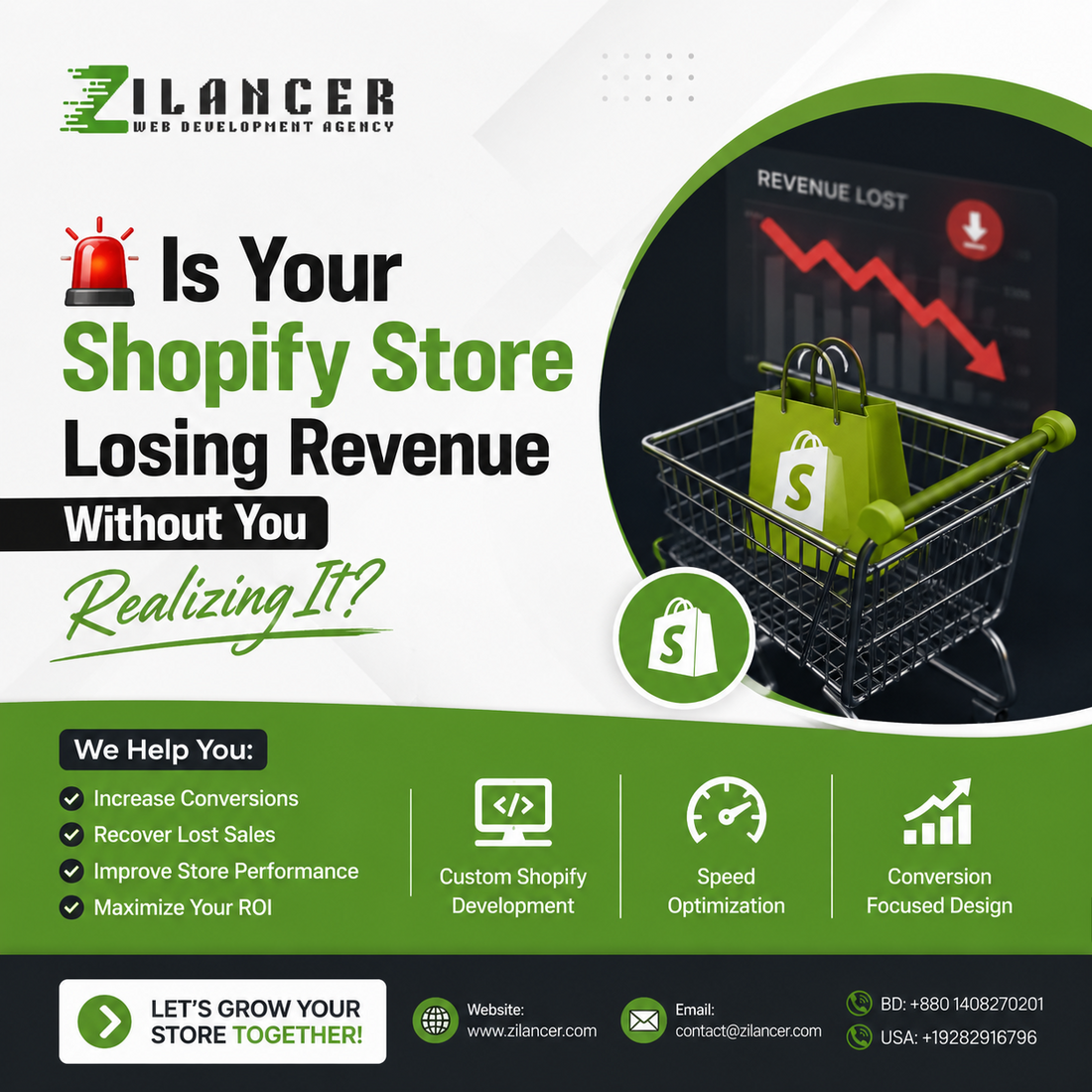 The Hidden Shopify Funnel Leaks That Are Quietly Draining Your Revenue | Zilancer