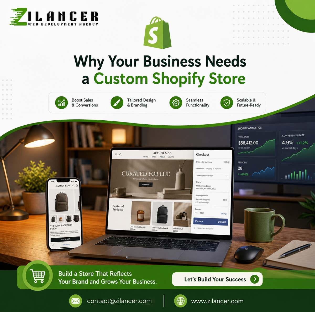 Why Your Business Needs a Custom Shopify Store