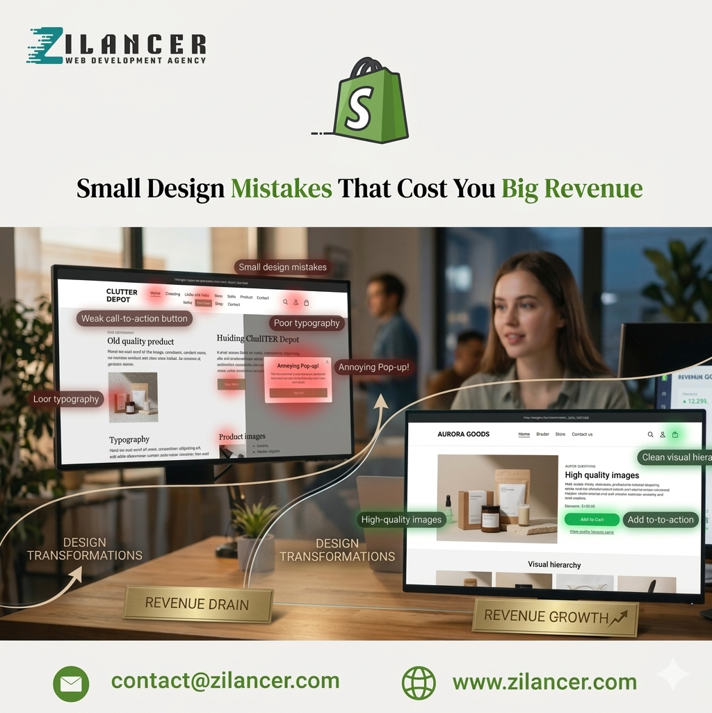 Small Design Mistakes That Cost You Big Revenue