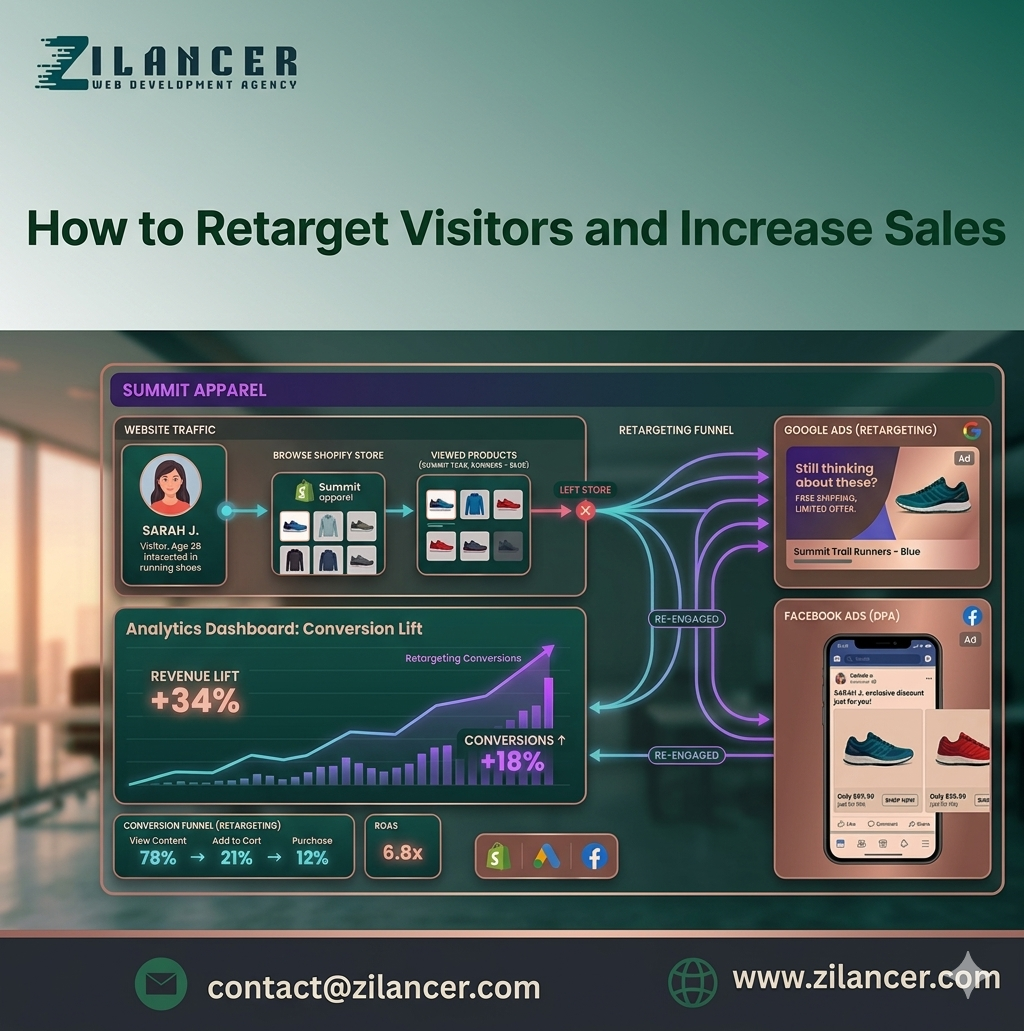 How to Retarget Visitors and Increase Sales