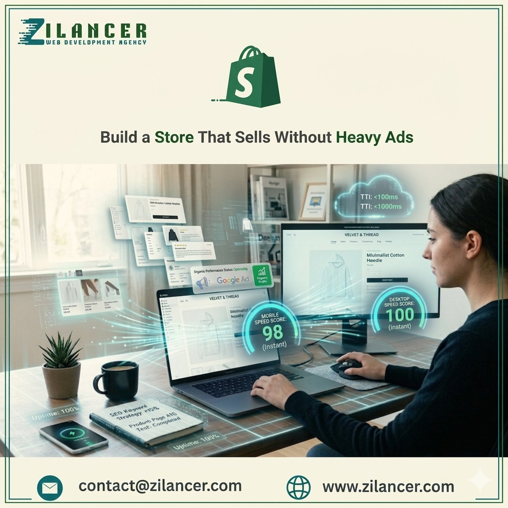 Build a Store That Sells Without Heavy Ads