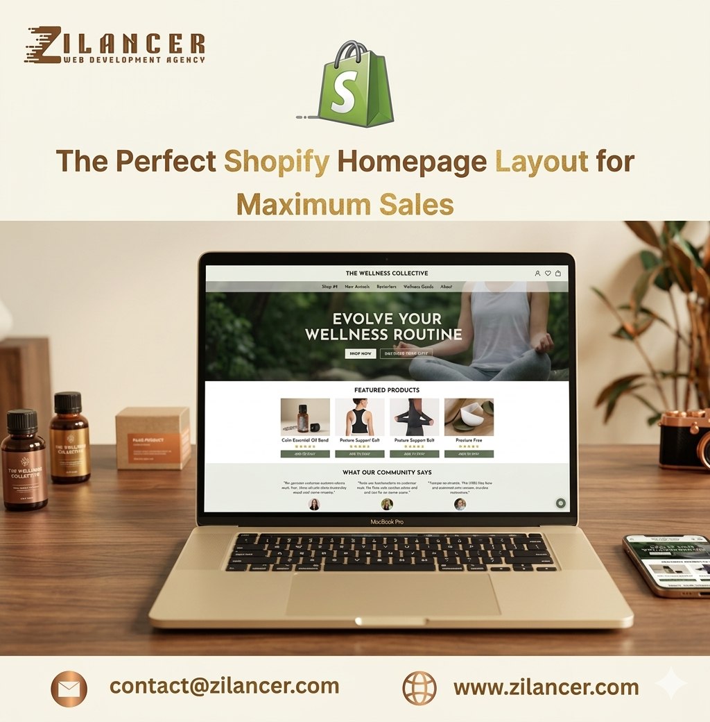 The Perfect Shopify Homepage Layout for Maximum Sales