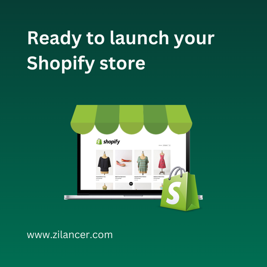 Shopify Dropshipping Store Ready-to-Launch Service by Zilancer