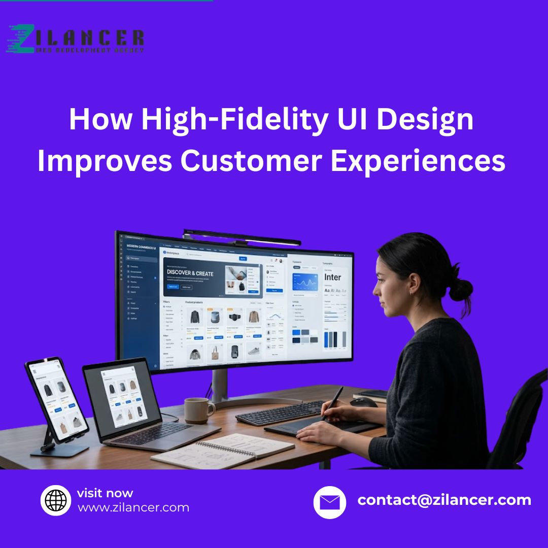 How High-Fidelity UI Design Improves Customer Experience
