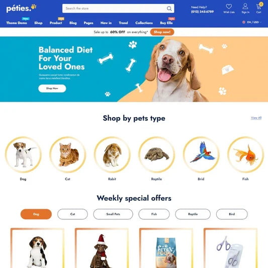 Pet Food Shop