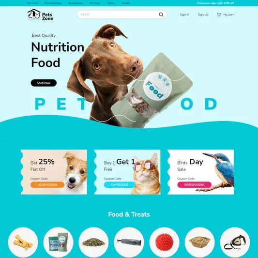 Pet Food Shop