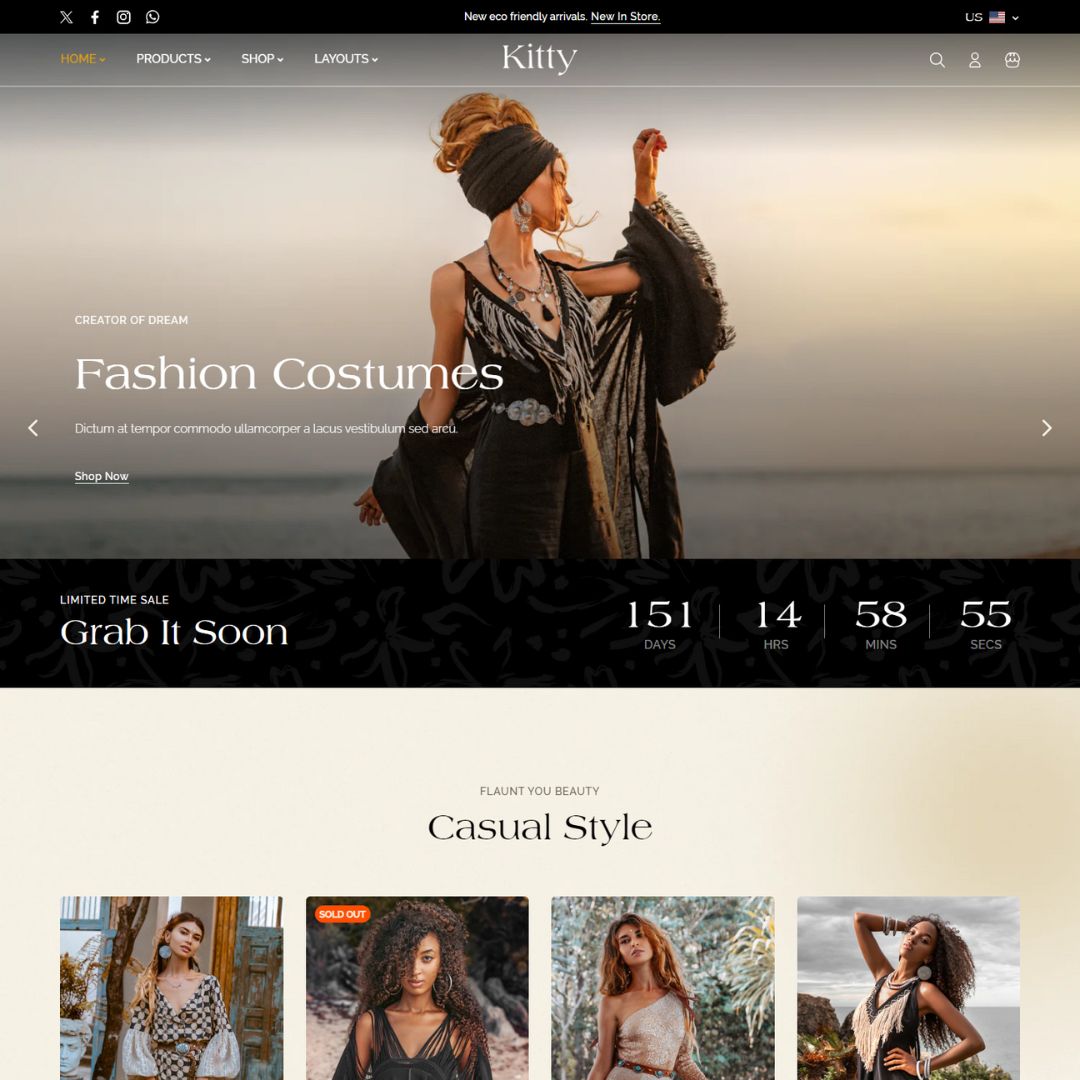 Women clothing store