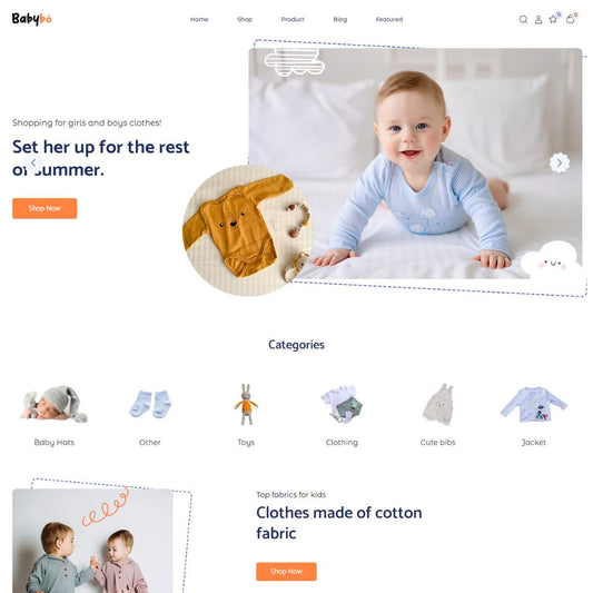 Kids clothing store