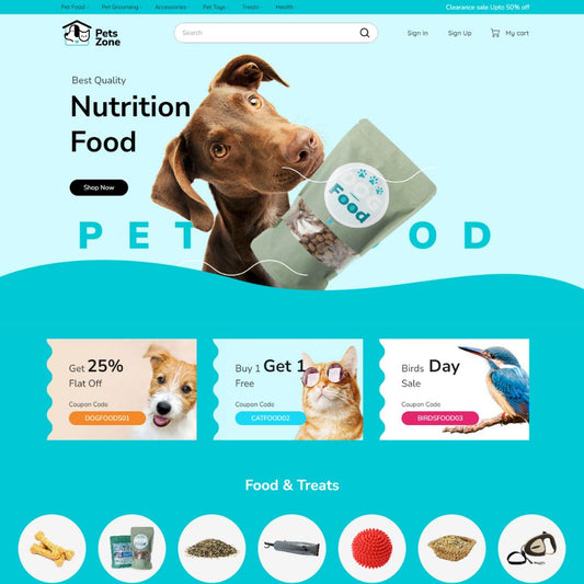 Pet Food Shop