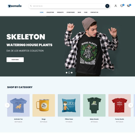 T-shirt shop