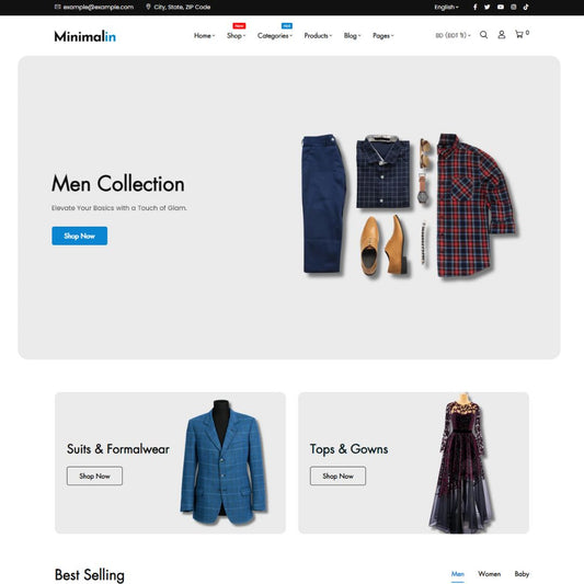 Official dressing shop