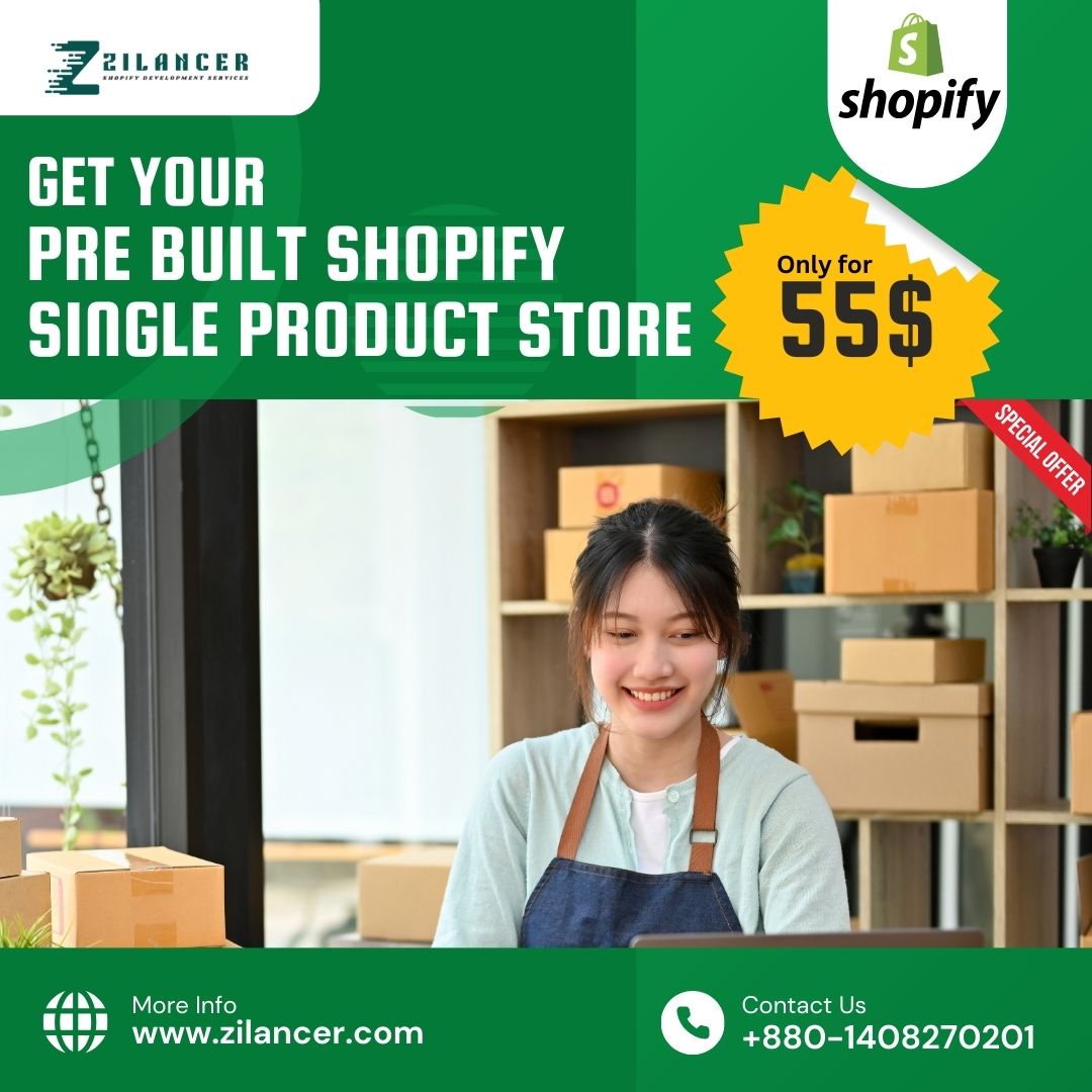 Pre-Built Shopify Dropshipping Store for Sale